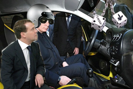 Путин осмотрел ВАЗ