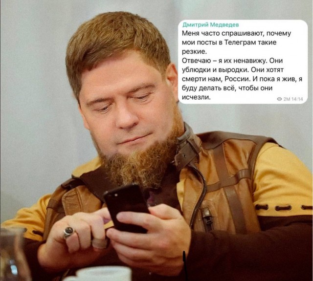 Медведев пояснил, почему его посты в Телеграм такие резкие