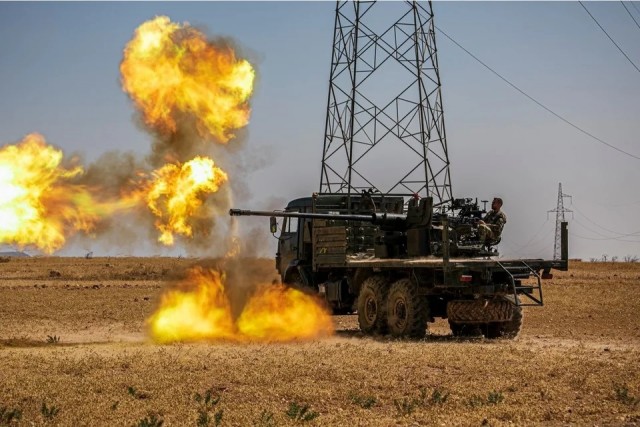 Зенитные орудия С-60