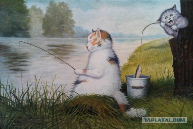 Кот-рыболов
