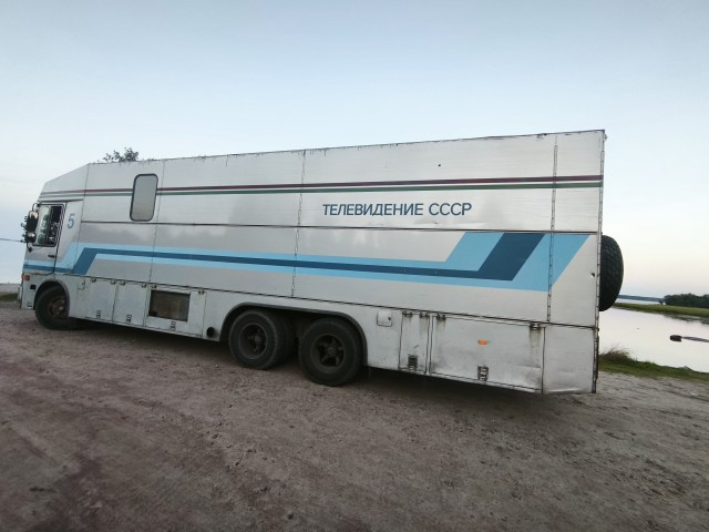 Красивый автобус с интересной историей