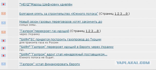 "Газпром" устал финансировать Европу