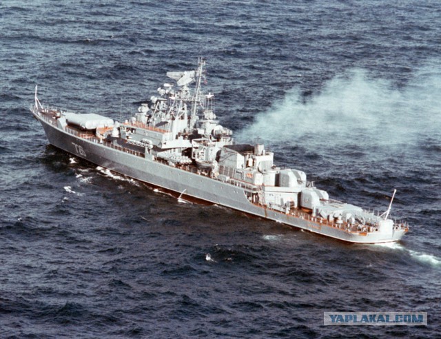 Заброшенный корабль ВМФ