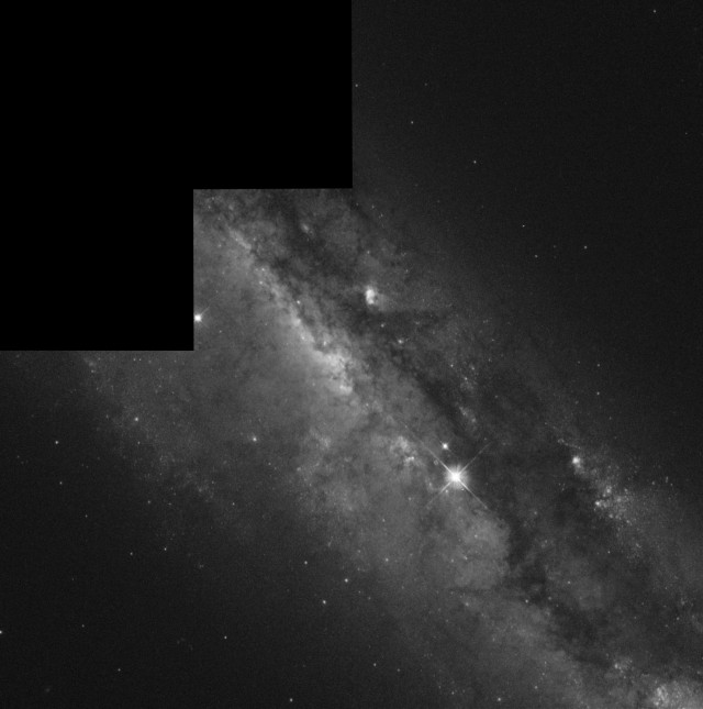 Телескоп Хаббл сделал снимок галактики Треугольника с фантастическим разрешением 665 миллионов пикселей
