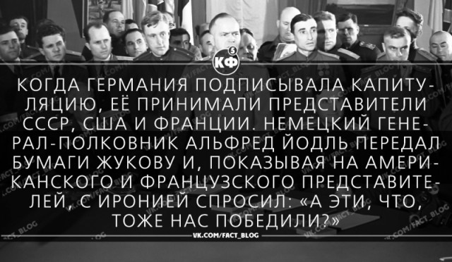 Опрос во Франции о роли стран в победе над фашизмом