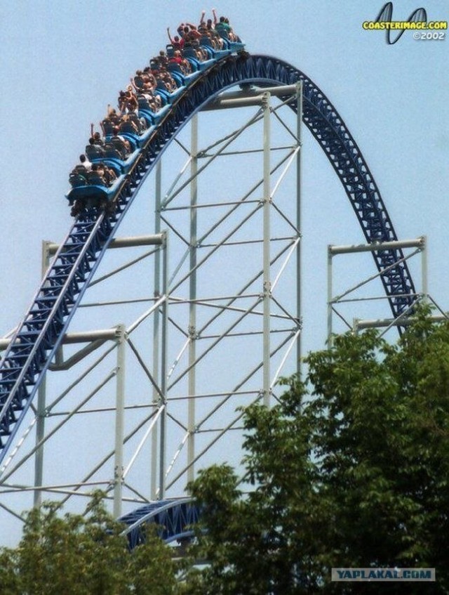 Американская горка Millenium Force (43 фото+видео)