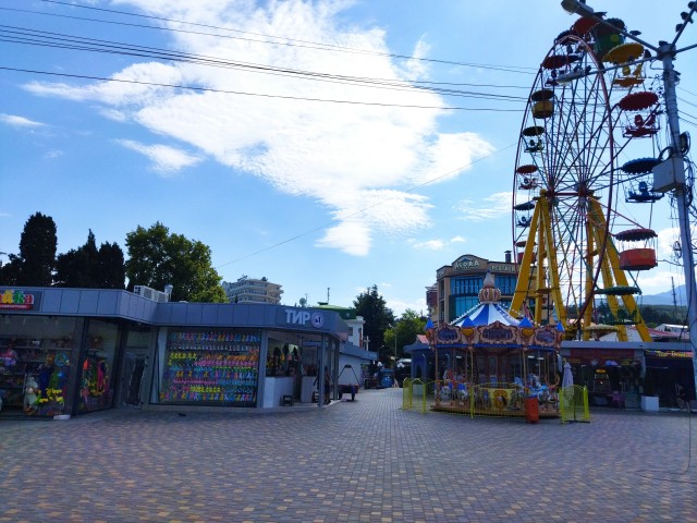 Алушта в июле 2022