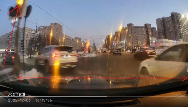 "Здесь два паласа паварачивают!"