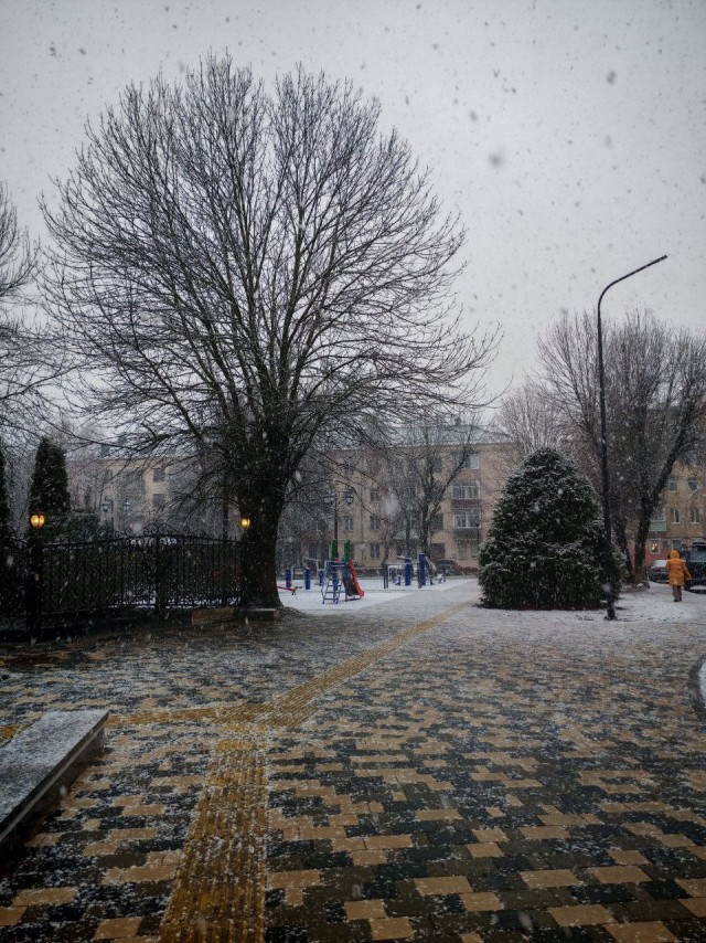 Зима пришла в Беларусь