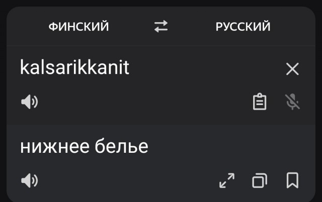 Финское слово дня