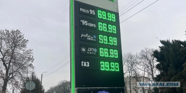В Новороссийске закончился бензин на всех заправках