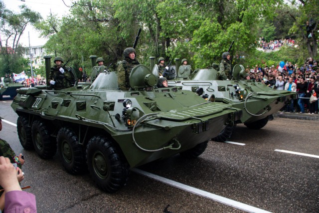 Парад Победы в Севастополе.