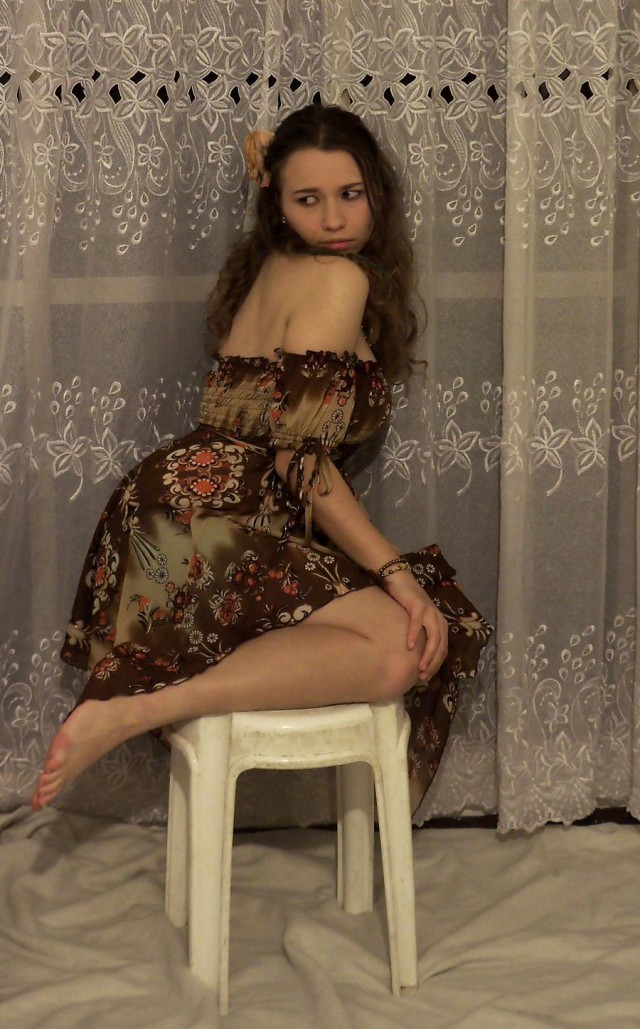 Маринка фоткай быстрее, я же позирую