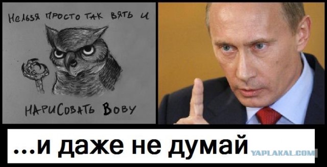 Фотожаба:Нельзя просто так взять и нарисовать СОВУ