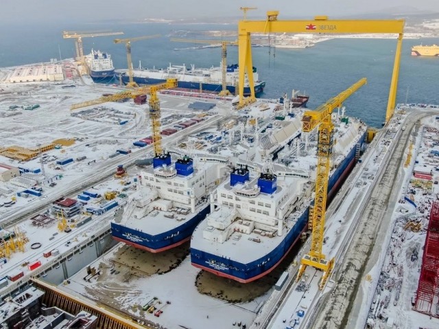 Россия построила свой первый газовоз арктического класса "Алексей Косыгин"