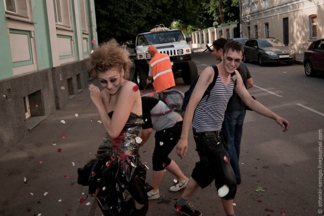 Торжественное зомбосочетание в Грибоедовском ЗАГСе
