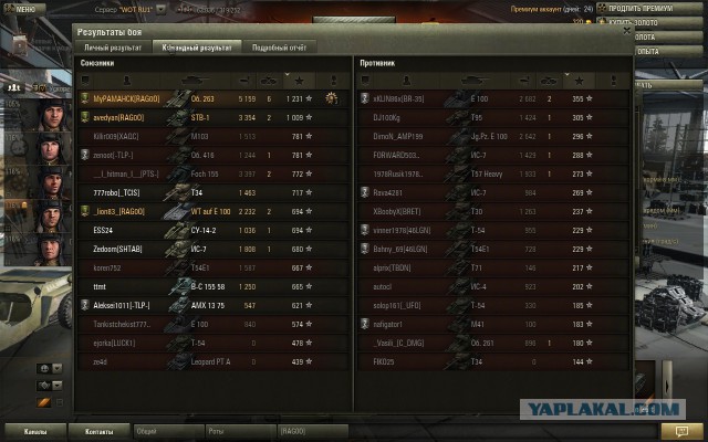 Wargaming 12, WoT сотоварищи
