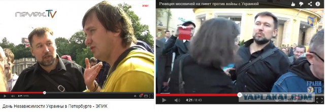 Реакция москвичей на пикет против войны с Украиной