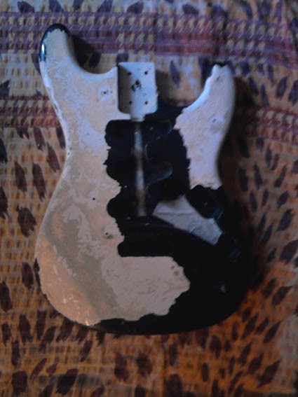 Реставрация электрогитары