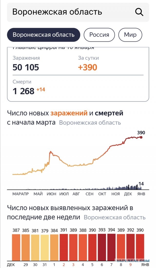 Смерти от ковидлы в Мск.