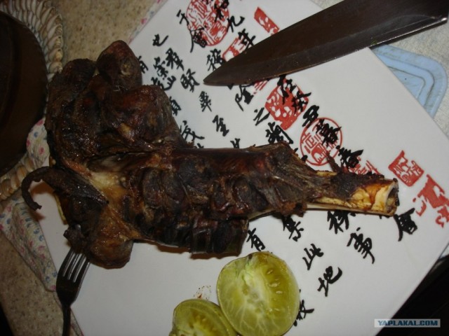 Косуля сибирская (от нее часть).... и гарнир!