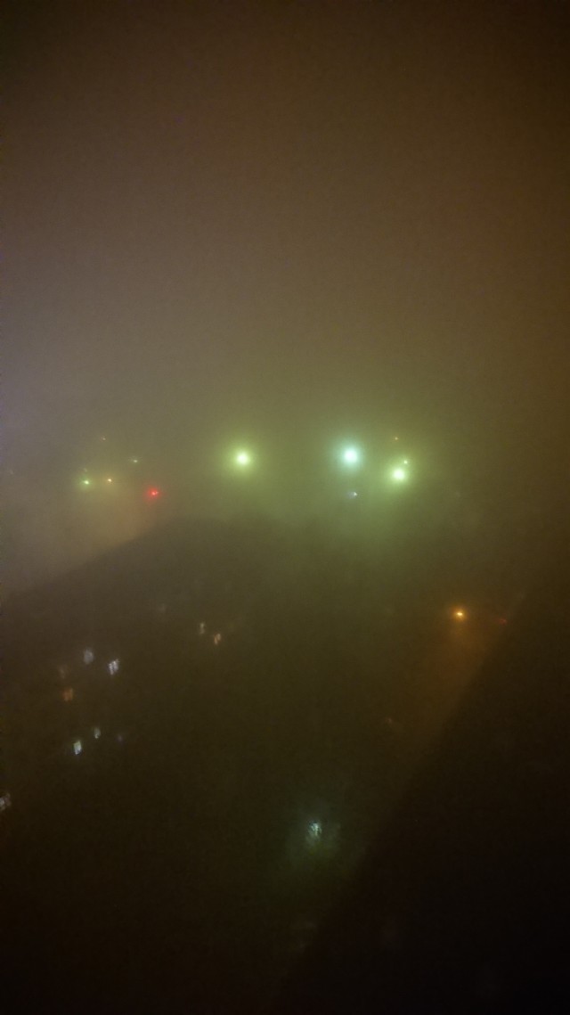 Туман в Москве