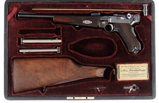 Пистолет-карабин Люгер и его основные разновидности (Luger Carbine)