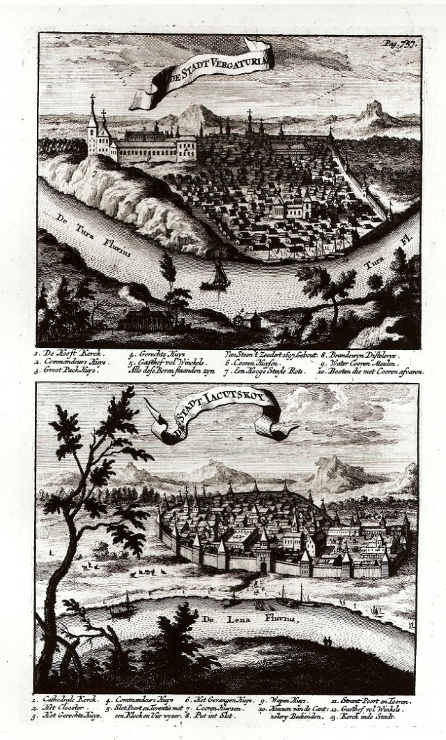 Николаас Витсен «Северная и Восточная Тартария», 1692 г.