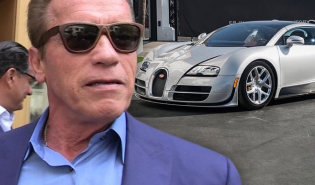 Даже Арни оказался не железным: Шварценеггер продает свой Bugatti Veyron из-за больших расходов