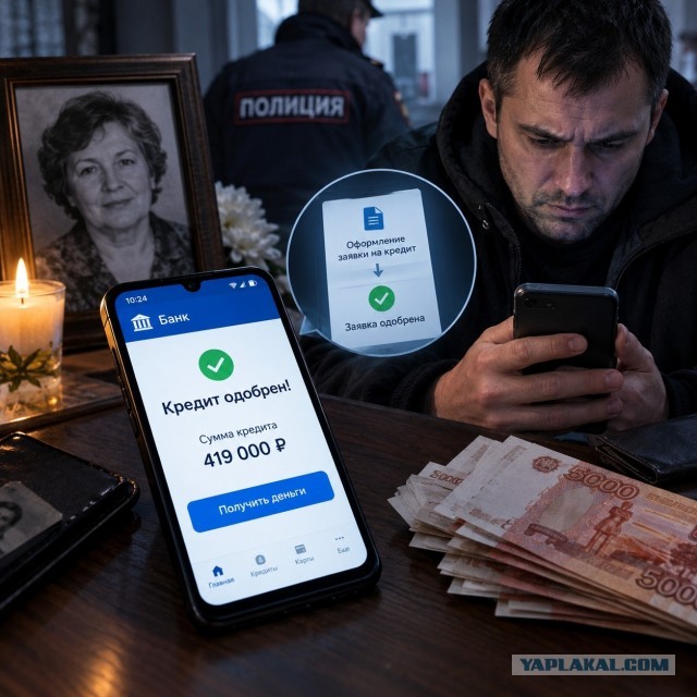 В Лахденпохье мужчина оформил кредит на 879 тысяч рублей на умершую мать
