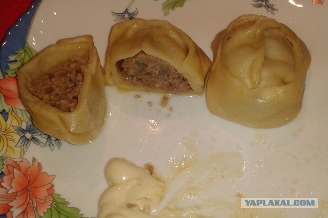 Узбекская кухня. Манты