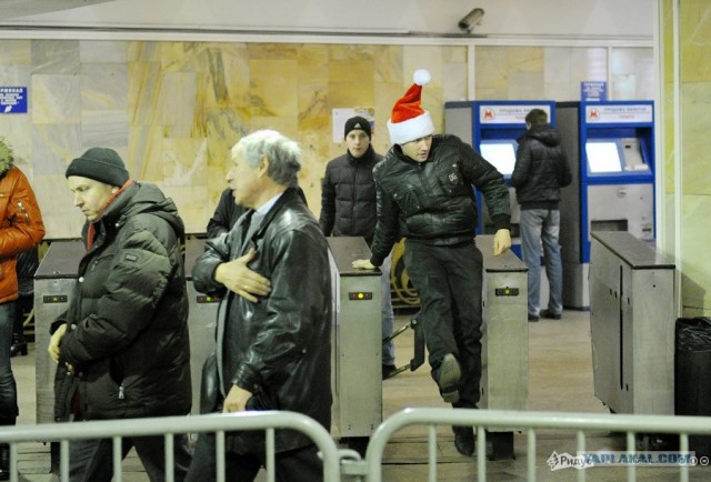 Как в московском метрополитене ловят безбилетников