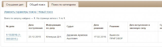 Отдохнул на судимость