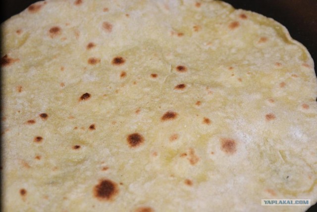 Лепешки с острой начинкой