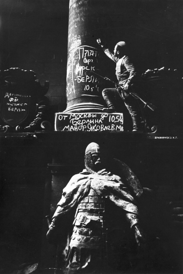 «Развалинами Рейхстага удовлетворен!»: Что стало с автографами советских солдат на стенах Рейхстага