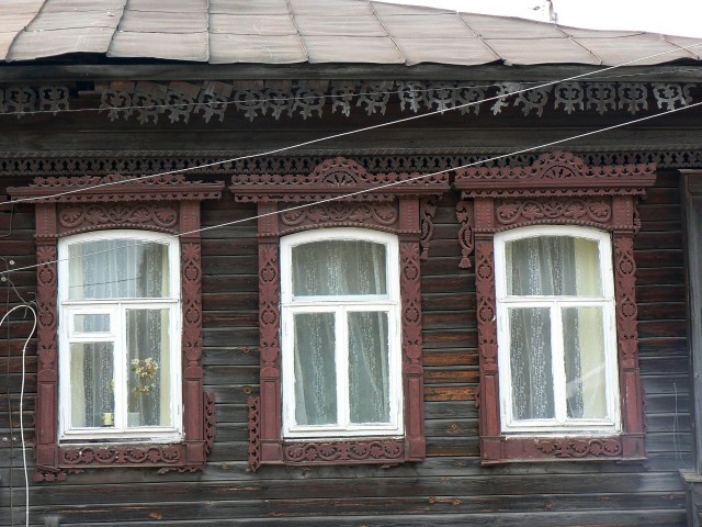 г.Семёнов. Наличники на окна (82 фото)
