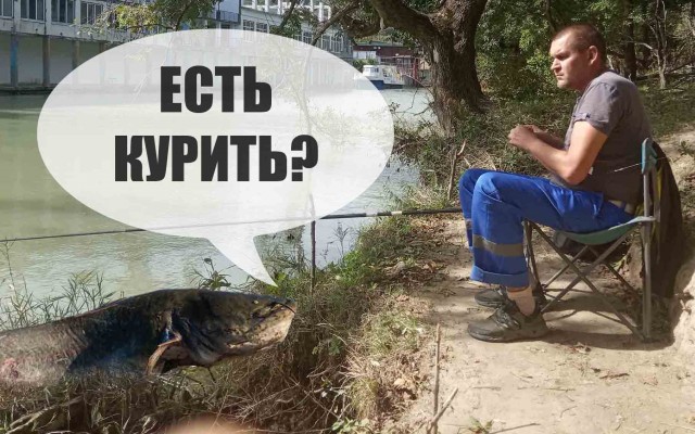 Фотожаба про рыбака "Улов"