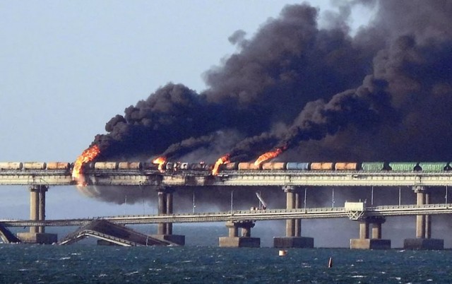 Замминистра обороны Украины Анна Маляр официально заявила, что за подрывом Крымского моста стоял Киев