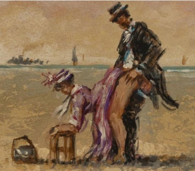 «На природе» Худ. Андерс Цорн. 1888 г.