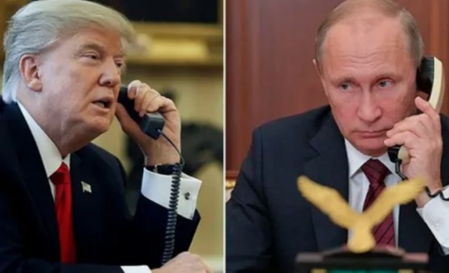 Путин сообщил, что сегодня проведёт телефонный разговор с Трампом