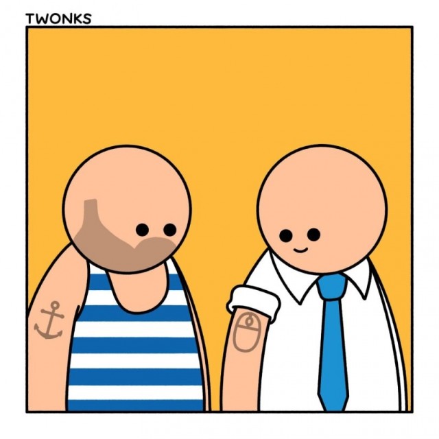20 комиксов "Тwonks"