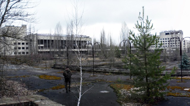 Чернобыль-2, внутри помещений.