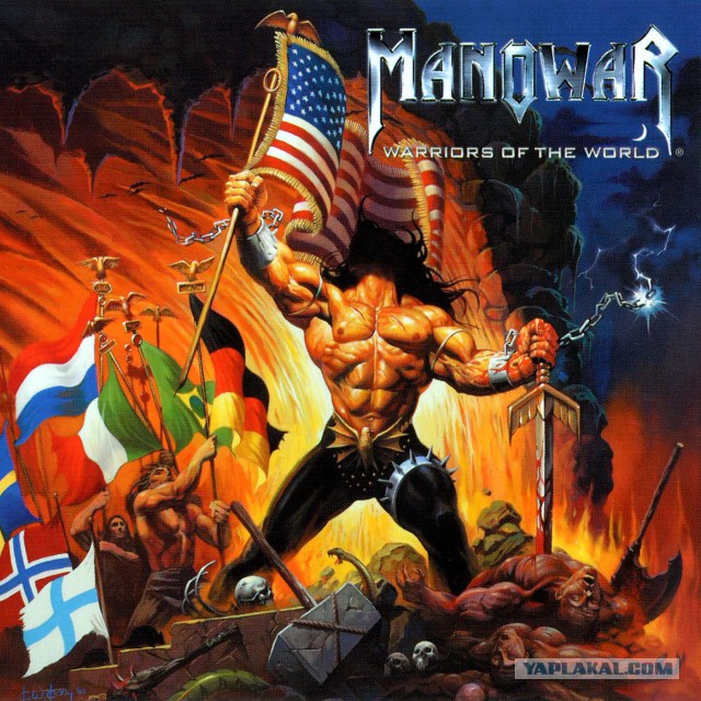 Одни из самых красивых обложек heavy metal !