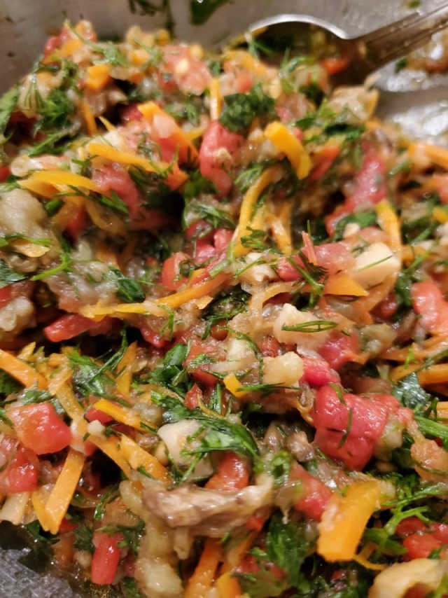 #ЯПовар.Летняя баклажанная икра.