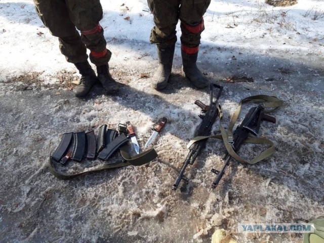 Украинцы начали сдаваться. Первые пленные
