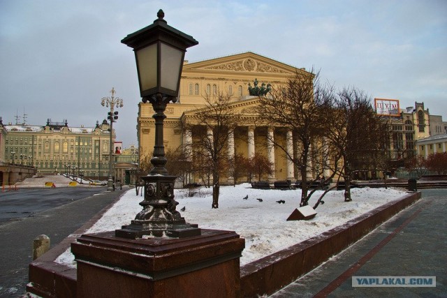 Москва. Утро. 1 января