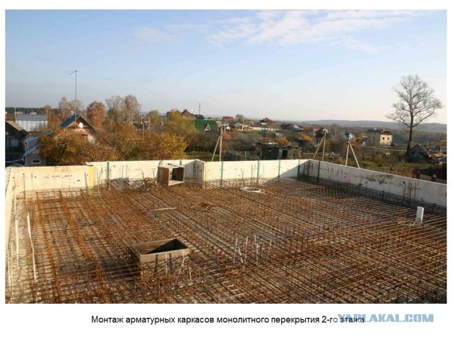 Строительство монолитного домика