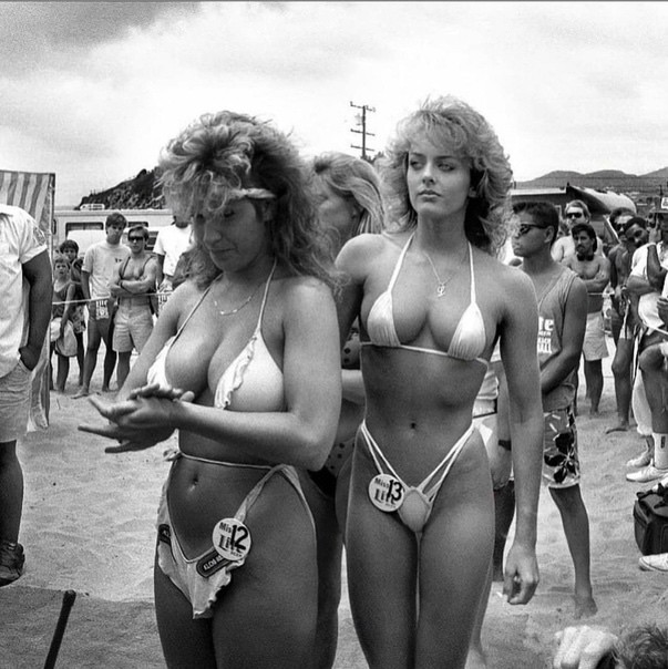 Конкурс купальников-бикини. Калифорния, 1986 г
