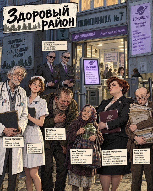 Здоровый район (серия вестник зеноида )