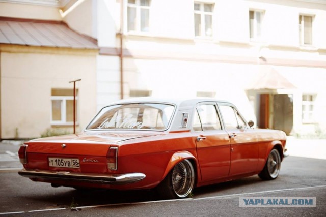 Лоурайдер ГАЗ-24 "Golden rose"